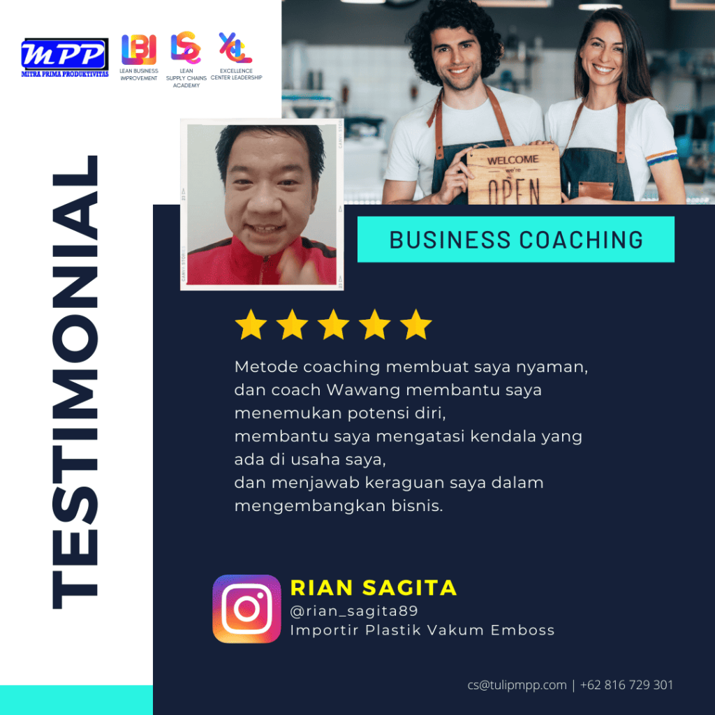 Business Coaching Testimoni by Coach Wang