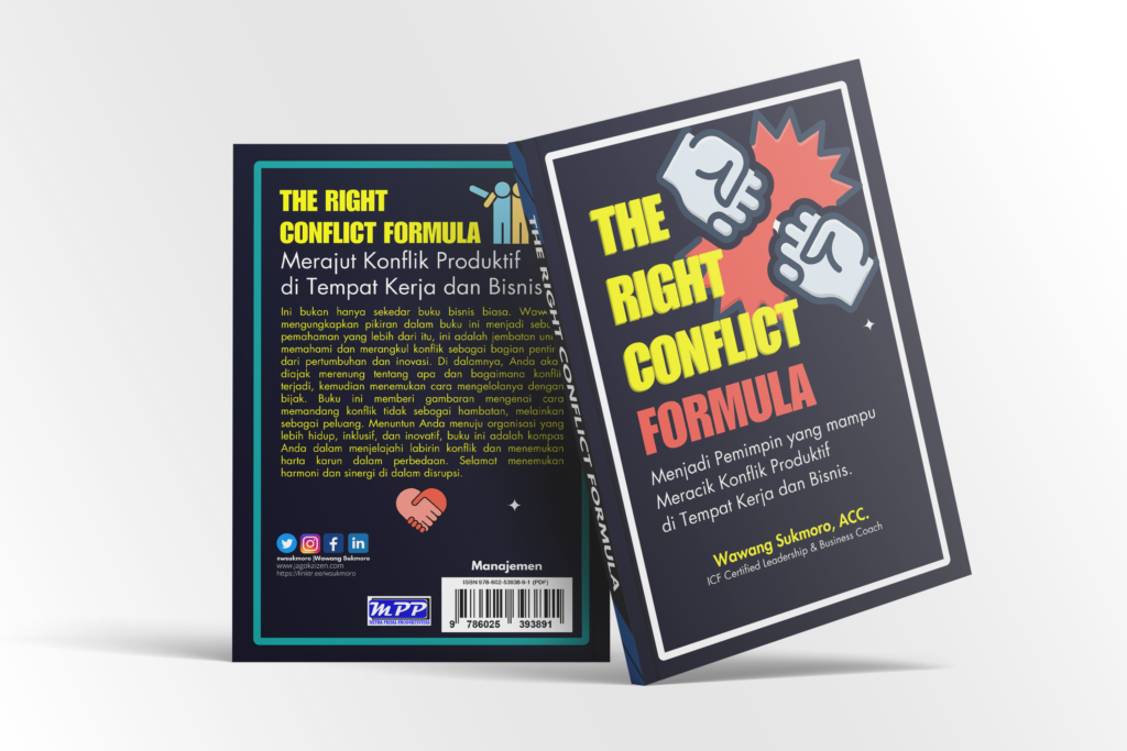 The Right Conflict Formula Buku Mockup